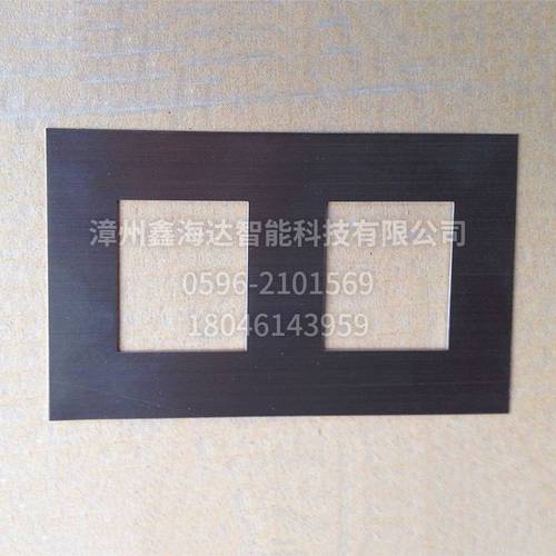 不銹鋼開關(guān)面板01 